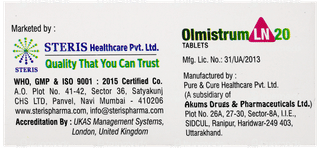 Olmistrum Ln 20 Tablet 10